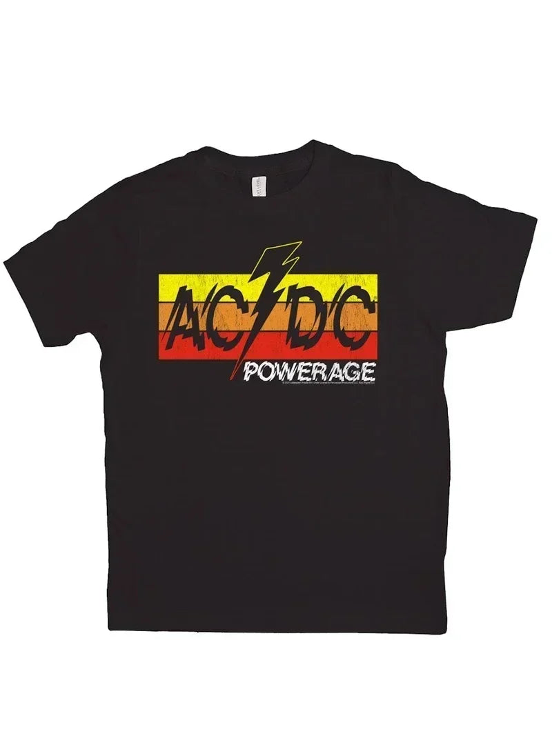 AC DC Cotton Tshirt Short Sleeve