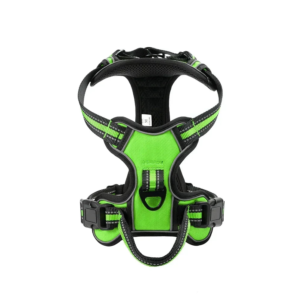 Adjustable Nylon Dog Harness Vest No Pull