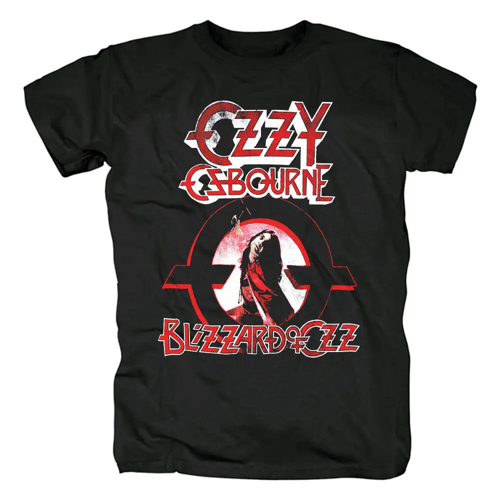 Ozzy Osbourne T-Shirt Short Sleeve Cotton