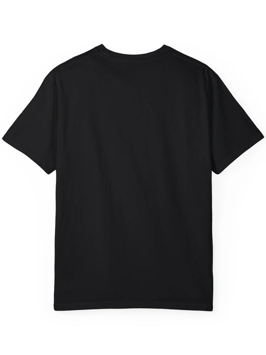 Casual Black Cotton T-Shirt