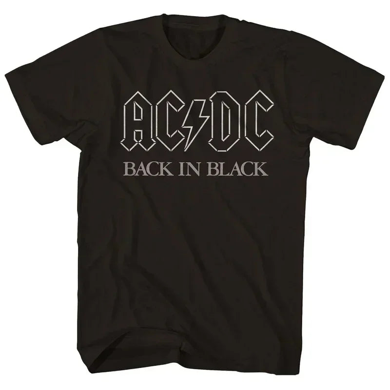 AC DC Cotton Tshirt Short Sleeve