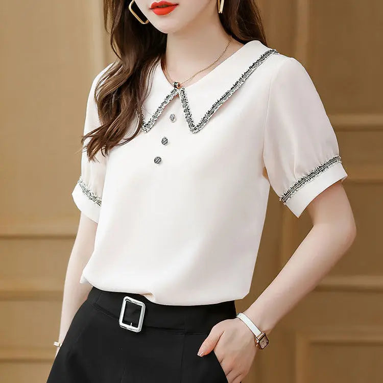 For office Clothing Short Sleeve New 2025