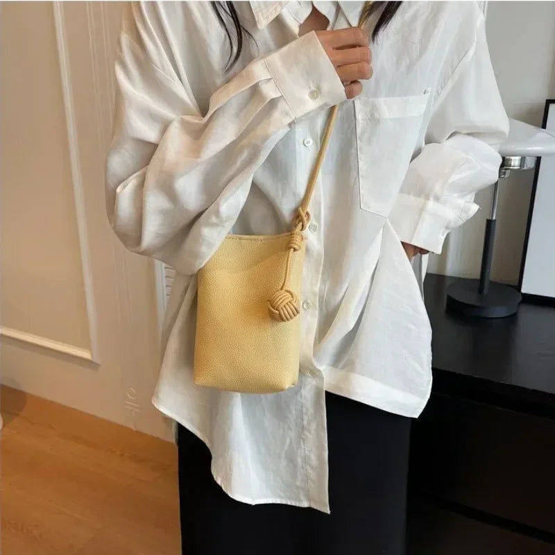 Leather Lightweight Small Crossbody Designer Bag