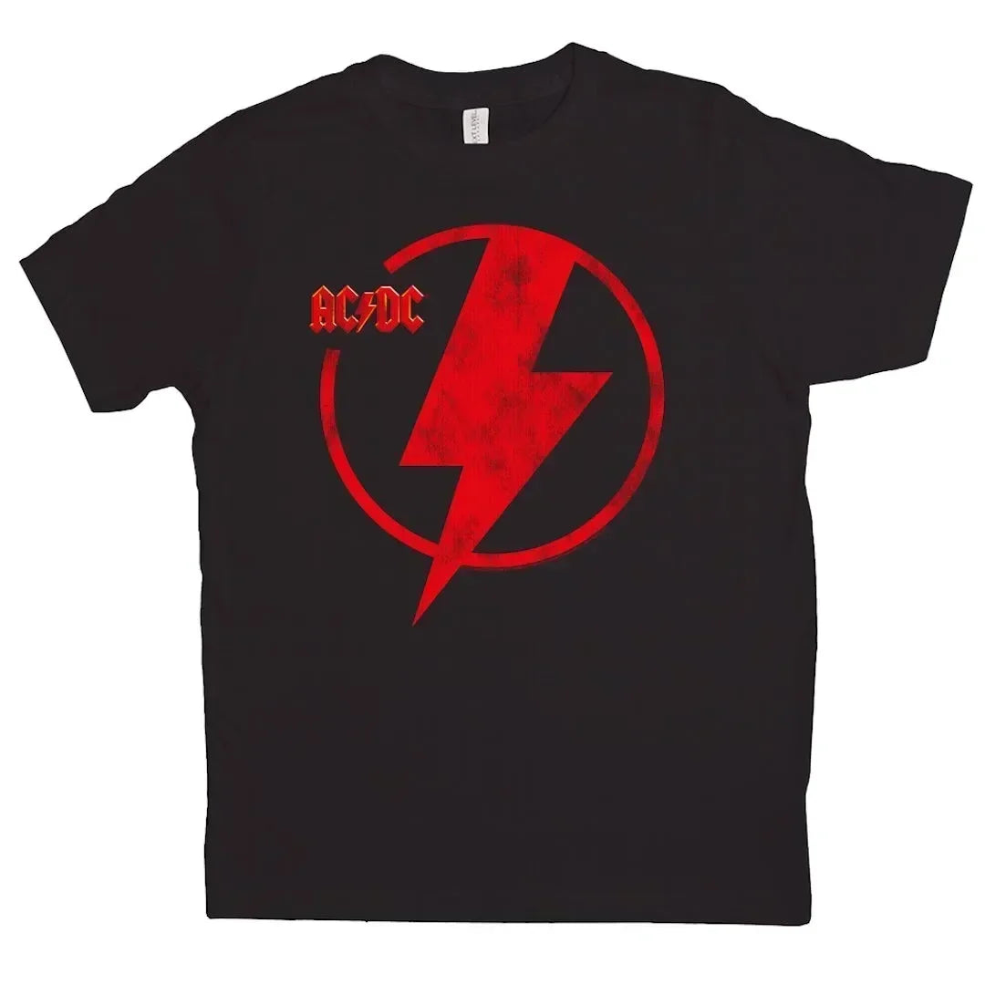 AC DC Cotton Tshirt Short Sleeve