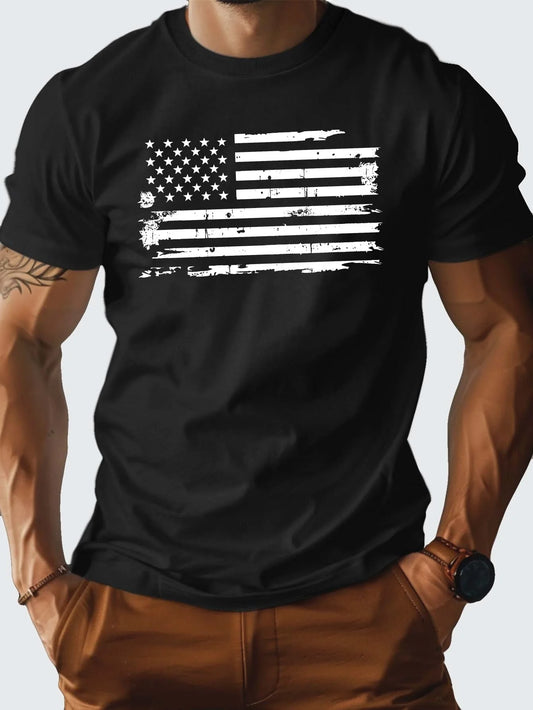 Flag Pure Cotton T-shirt Comfort Fit