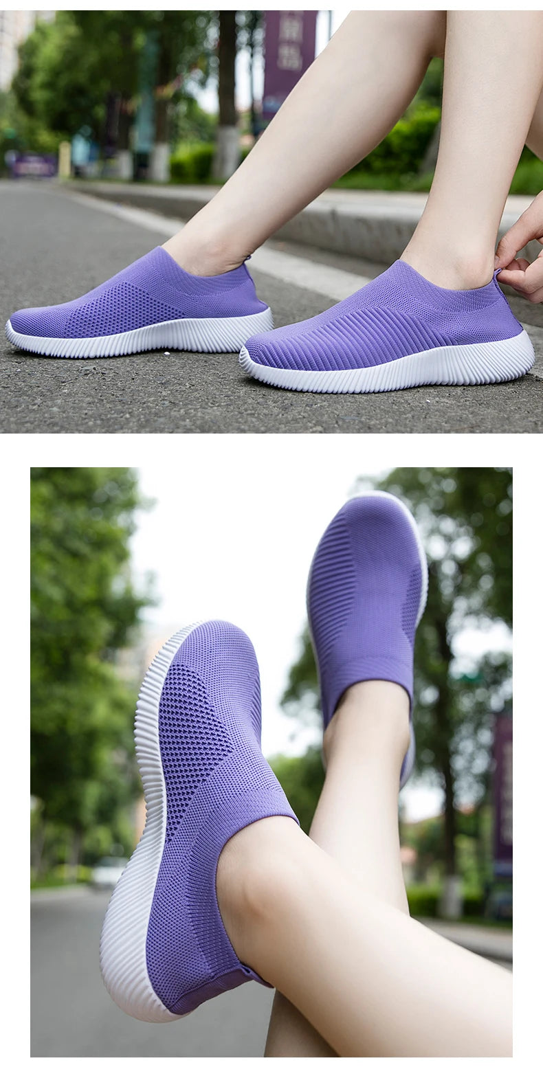 Women Sneakers Slip On Flats