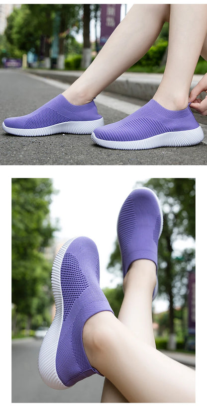 Women Sneakers Slip On Flats