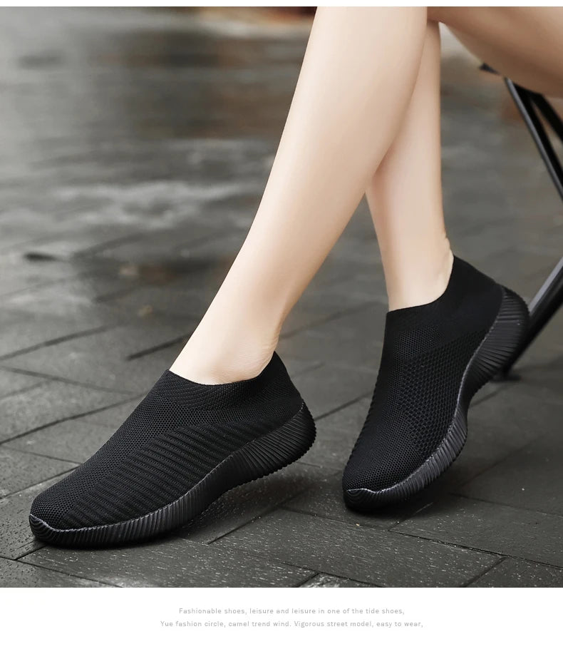 Women Sneakers Slip On Flats