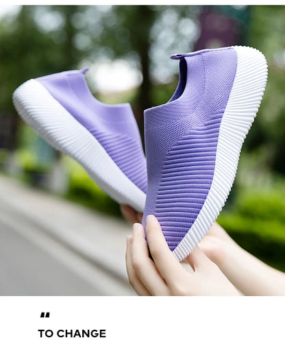Women Sneakers Slip On Flats