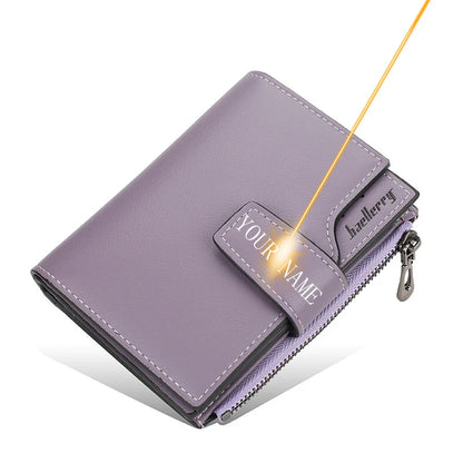 Personalized Wallet Leather