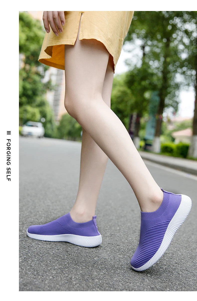 Women Sneakers Slip On Flats