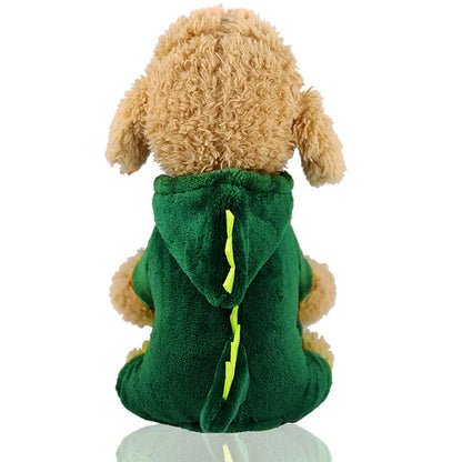 Pet Dog Small Kitten Funny Dinosaur Costumes