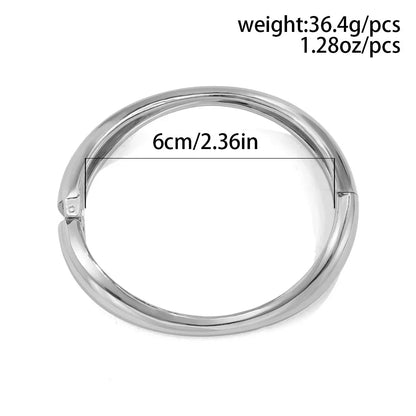 Gold Silver Color Geometric

 Women Bracelet