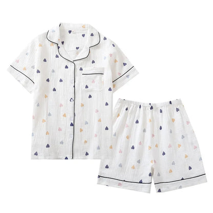 Cotton Two-Piece Pajamas