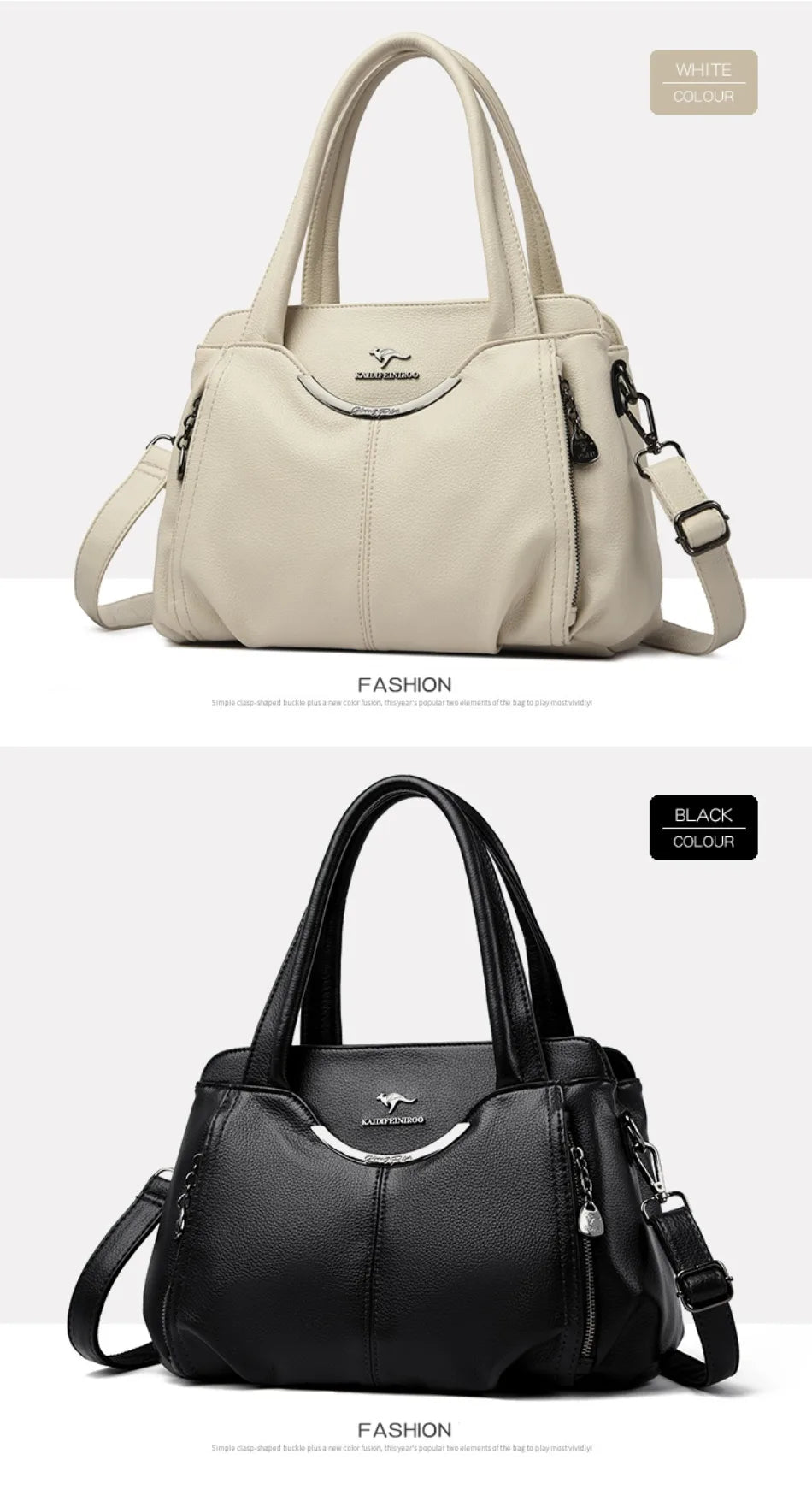 Luxury Handbags Women Soft Leather