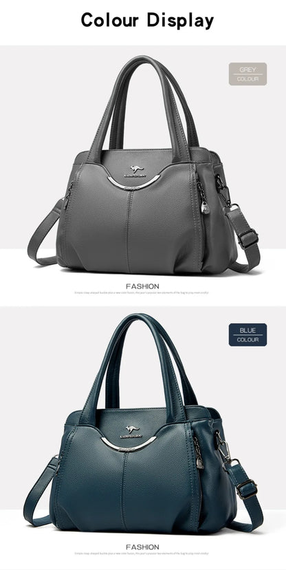 Luxury Handbags Women Soft Leather