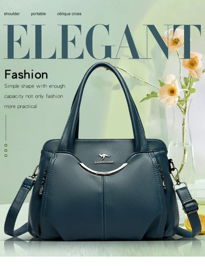 Luxury Handbags Women Soft Leather