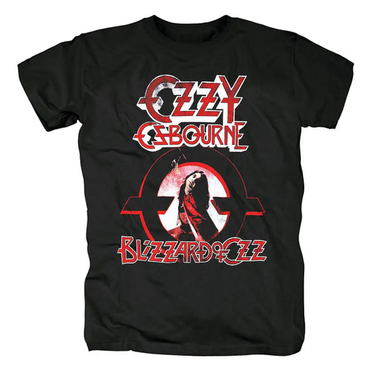 Ozzy Osbourne T-Shirt Short Sleeve Cotton