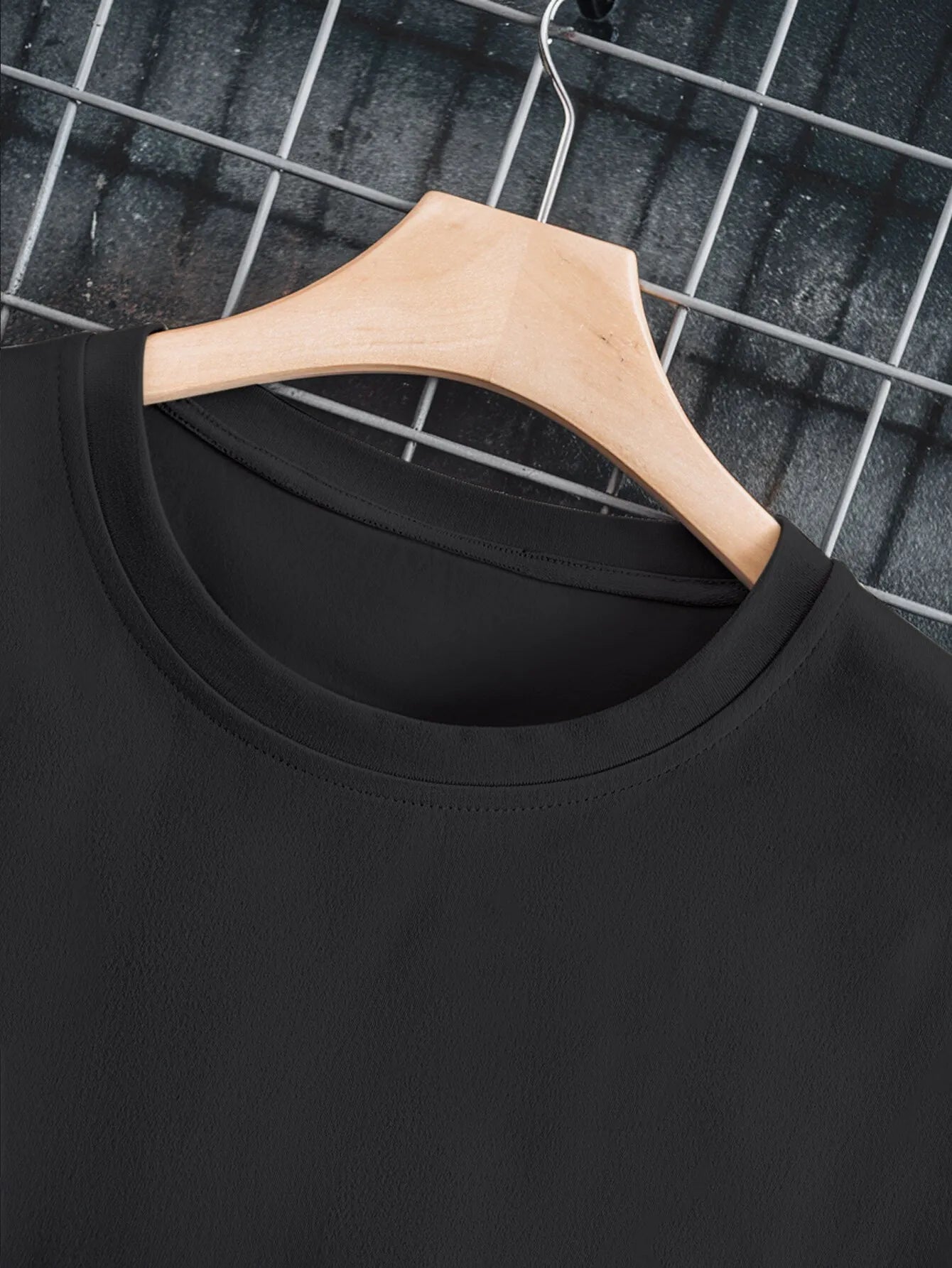 Men'S Casual Round-Neck T-Shirt