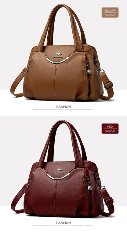 Luxury Handbags Women Soft Leather