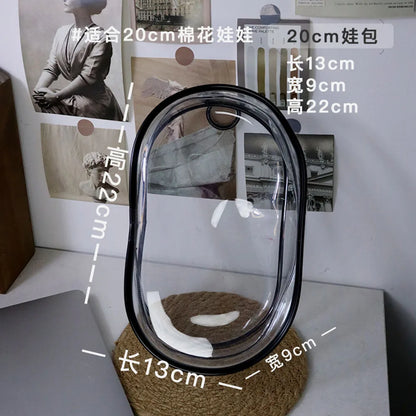 20cm Plush Doll Display Out Bag Transparent