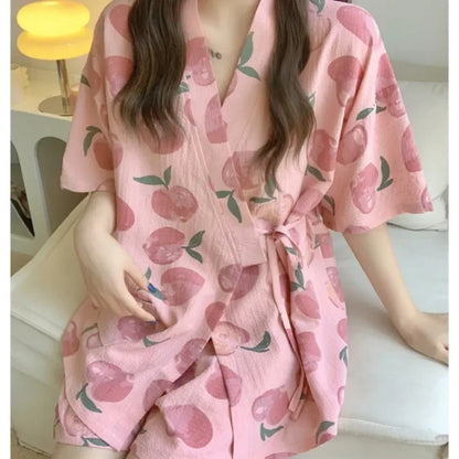 Women's Nightwear Kimono Pajamas