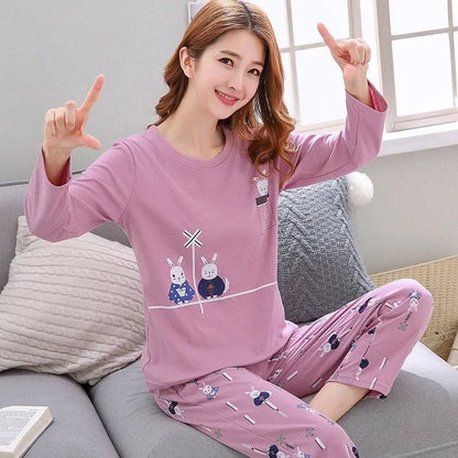 Pajama's Set 2 pieces Women Sleepwear