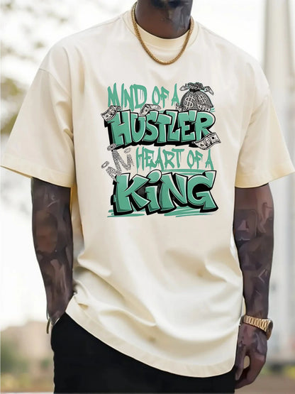 T-shirt Mind of a Hustler Heart of a King