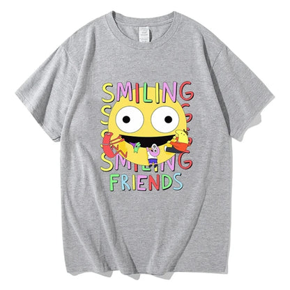 Smiling Friends T-shirt Cotton