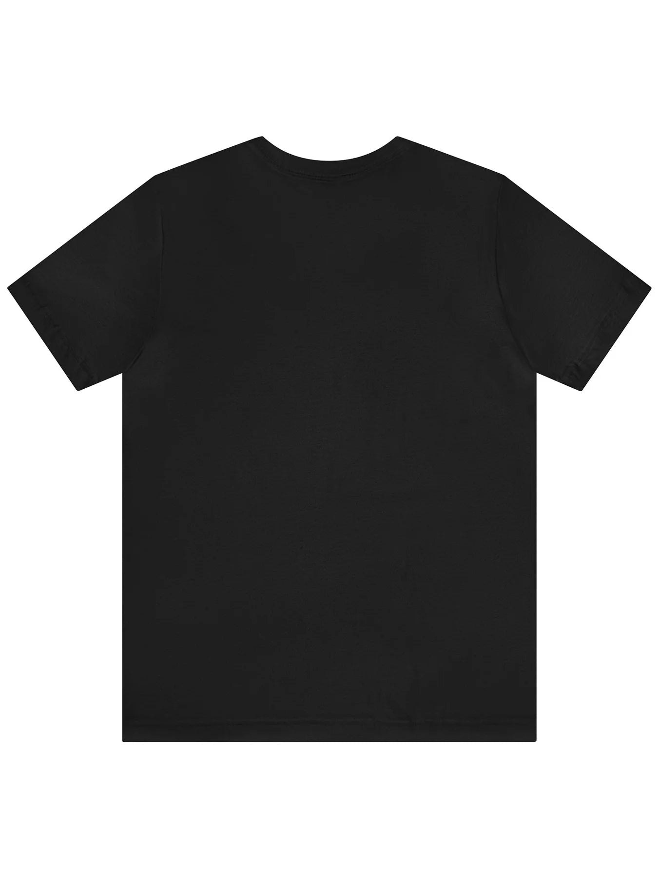Stretch Round Neck Moon Pattern T-shirt