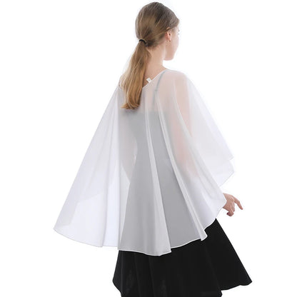 Chiffon Shawl Solid Color