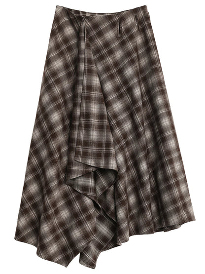 Skirts A-Line Loose High Waist