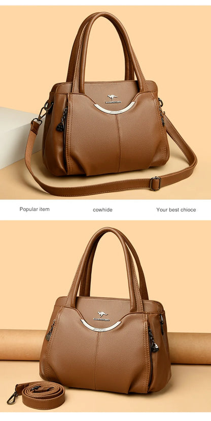 Luxury Handbags Women Soft Leather