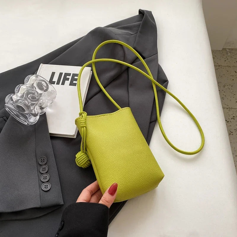 Leather Lightweight Small Crossbody Designer Bag