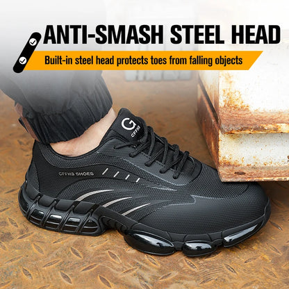 Lightweight, comfortable anti-puncture safety