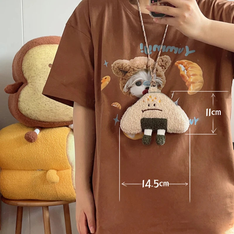 Plush Shoulder Crossbody and Satchel Bag