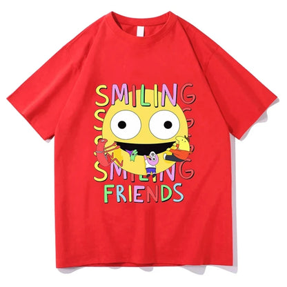 Smiling Friends T-shirt Cotton