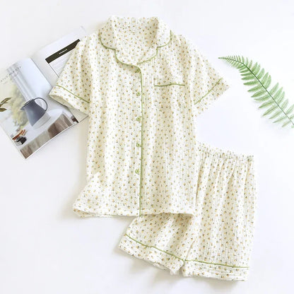 Cotton Two-Piece Pajamas