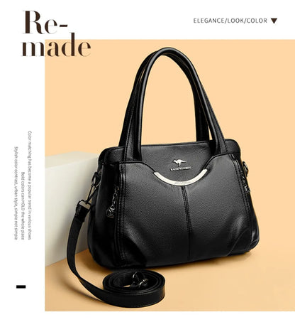 Luxury Handbags Women Soft Leather