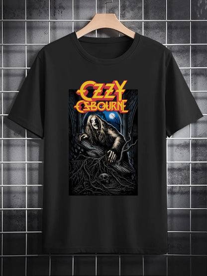 Men'S Casual Round-Neck T-Shirt
