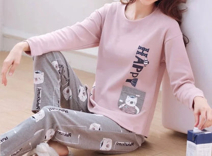 Pajama's Set 2 pieces Women Sleepwear