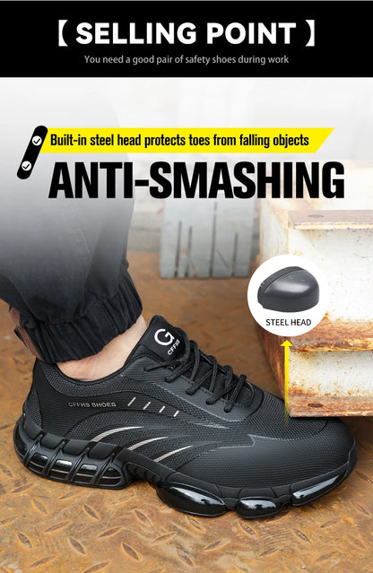 Lightweight, comfortable anti-puncture safety