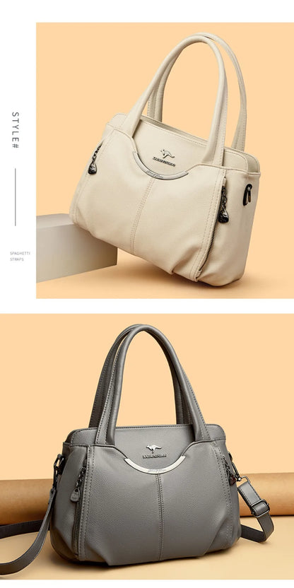 Luxury Handbags Women Soft Leather