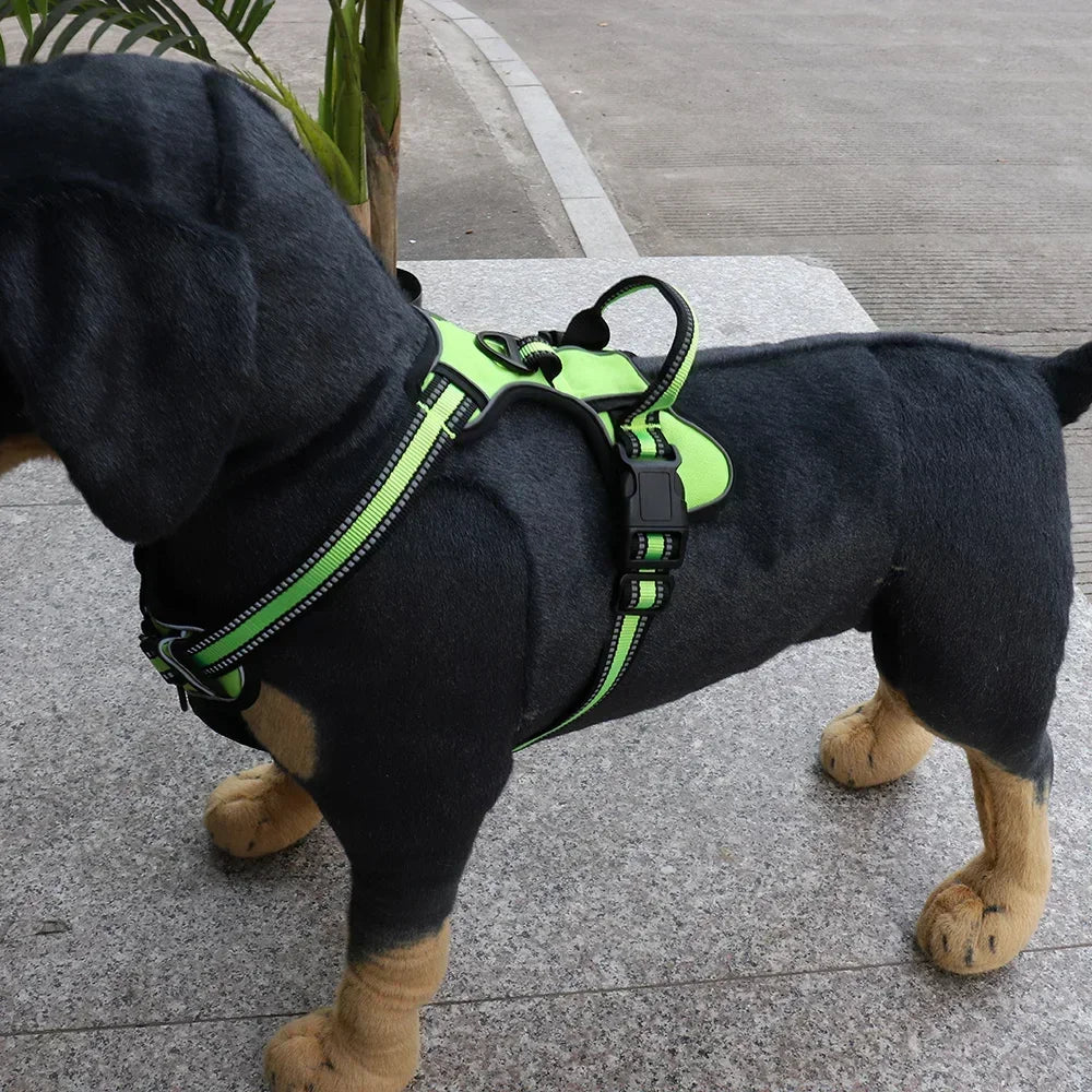 Adjustable Nylon Dog Harness Vest No Pull