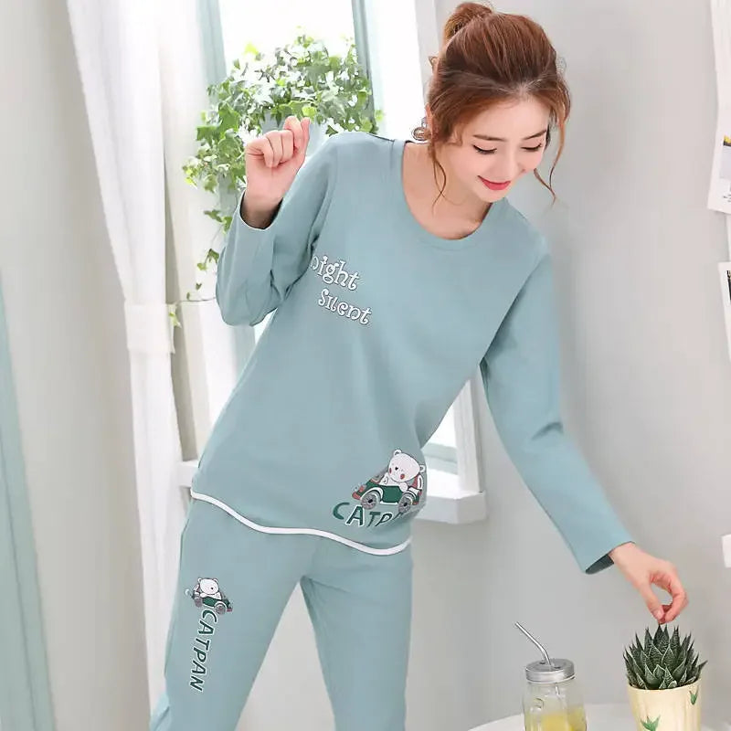 Pajama's Set 2 pieces Women Sleepwear
