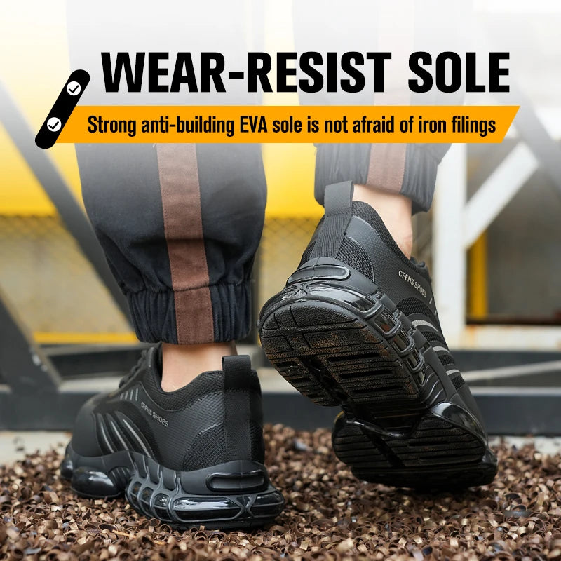 Lightweight, comfortable anti-puncture safety