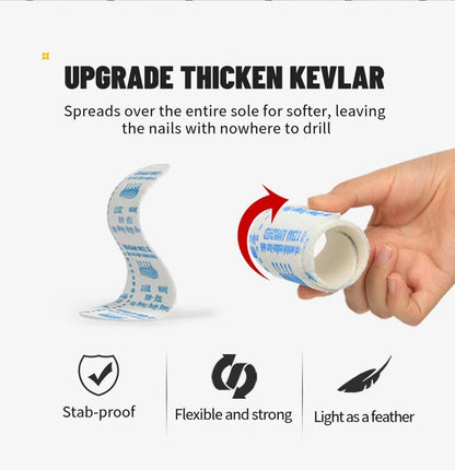 Lightweight, comfortable anti-puncture safety