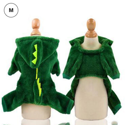 Pet Dog Small Kitten Funny Dinosaur Costumes