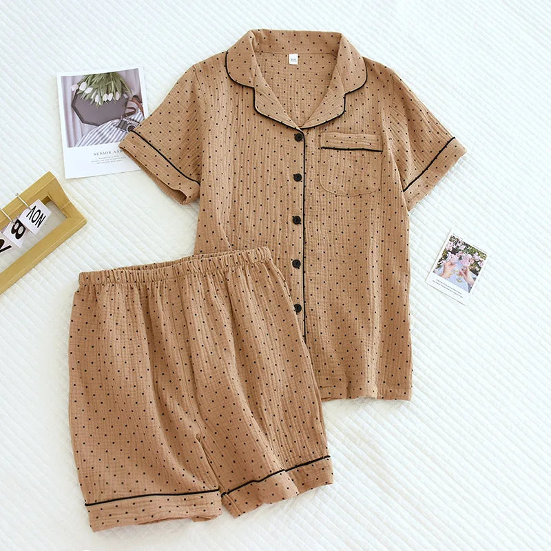 Cotton Two-Piece Pajamas