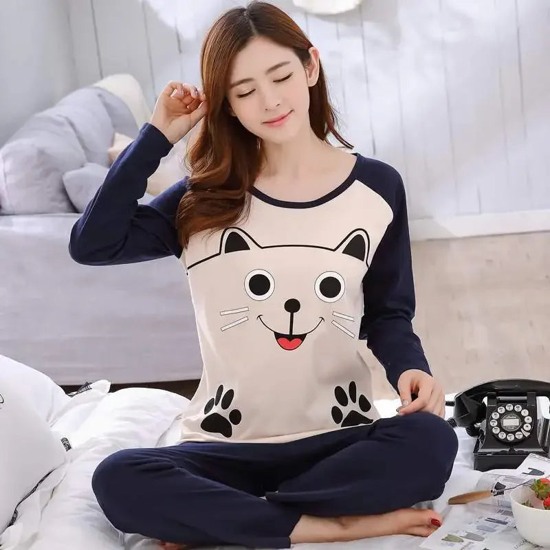 Pajama's Set 2 pieces Women Sleepwear
